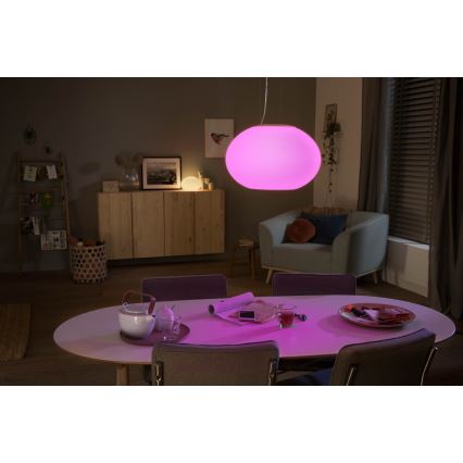 Philips - LED RGBW Димируем пендел Hue FLOURISH LED/39W/230V