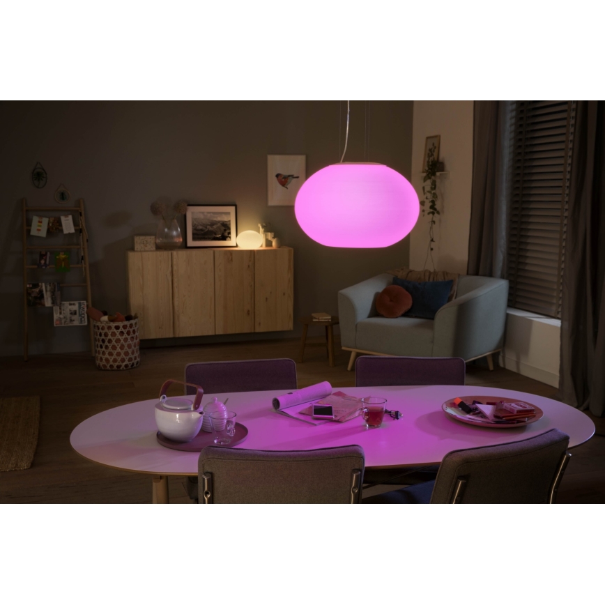 Philips - LED RGBW Димируем пендел Hue FLOURISH LED/39W/230V