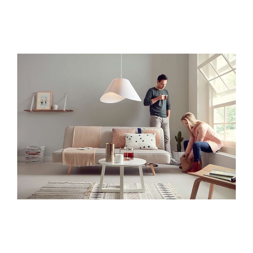 Philips - Висящ полилей E27/60W/230V