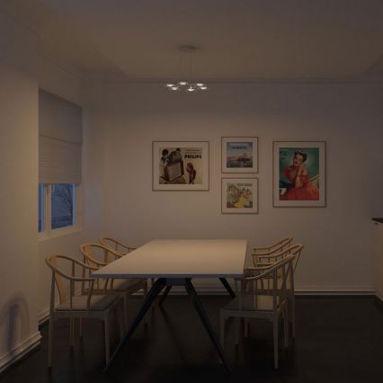 Philips 40972/48/16 - LED Висящ полилей MYLIVING VAGA 6xLED/2,5W/230V