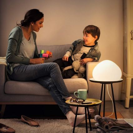 Philips - LED регулируема лампа Hue WELLNER 1xE27/8,5W/230V + дистанционно управление