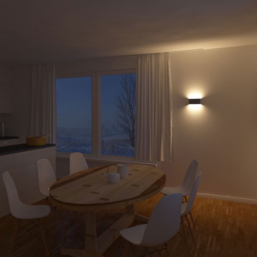 Philips 45591/17/16 - LED настенна лампа  MYLIVING GALAX 4xLED/2,5W/230V сива