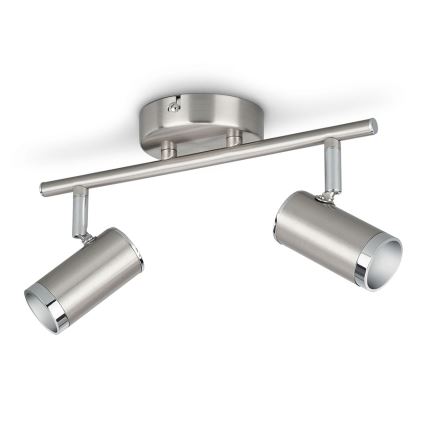 Philips - LED Точково осветително тяло 2xLED/4,3W/230V