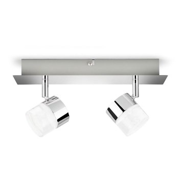 Philips 50147/11/P1 - LED Точково осветително тяло FLOAT 2xLED/4,5W/230V