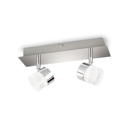 Philips 50147/11/P1 - LED Точково осветително тяло FLOAT 2xLED/4,5W/230V