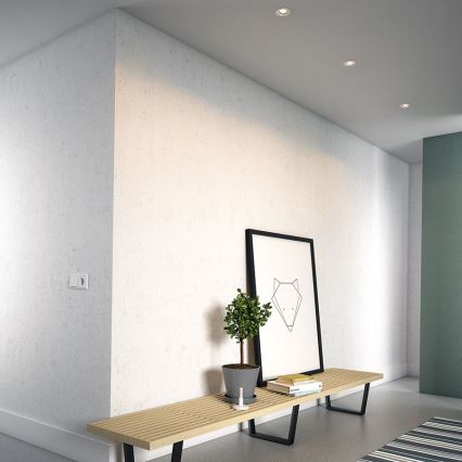 Philips - Комплект 3x Таванна лампа 1xGU10/5,5W/230V