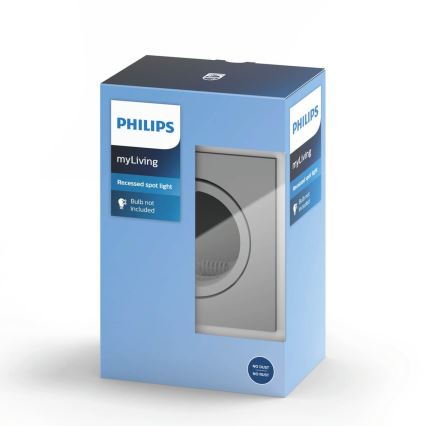 Philips 50191/87/PN - Луничка за окачен таван MYLIVING ENNEPER 1xGU10/5,5W/230V