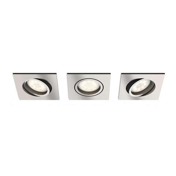 Philips 50393/17/P0 - К-кт 3бр. LED димируеми лунички SHELLBARK Warm Glow 1xLED/4,5W/230V 2200-2700K