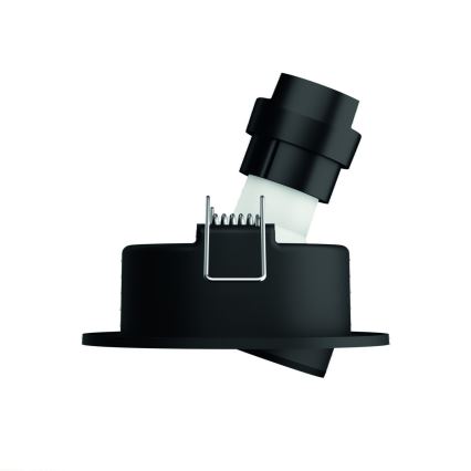 Philips - Комплект от 3 димируеми LED RGBW вградени осветителни тела 1xGU10/4,8W/230V, матов хром + дистанционно управление