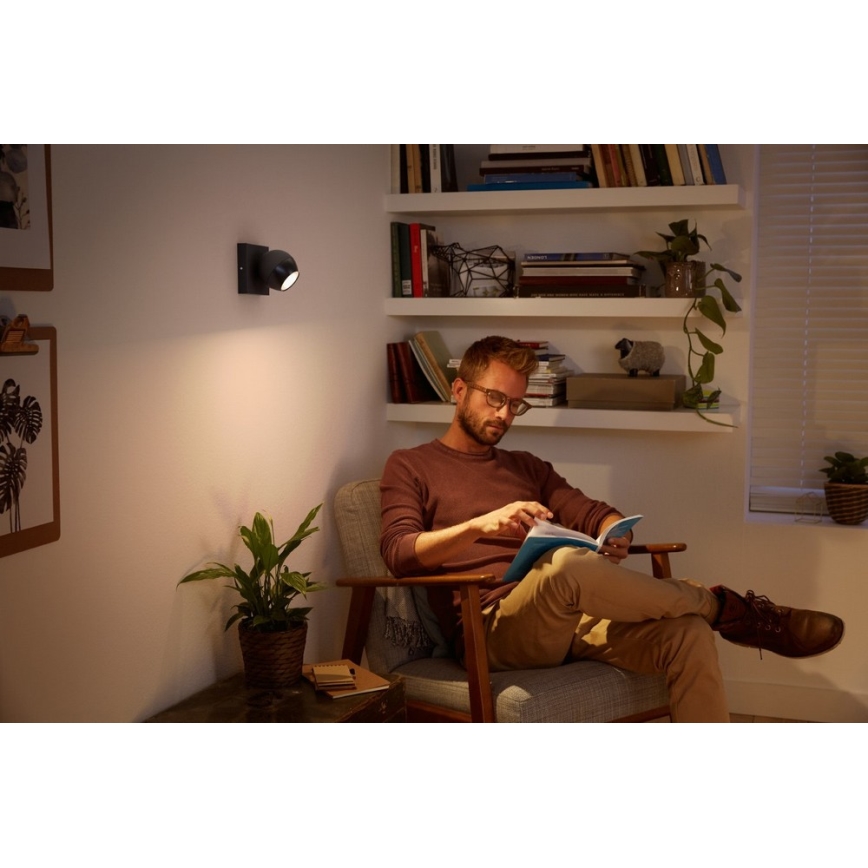 Philips - LED Димируем спот Hue BUCKRAM 1xGU10/5W/230V