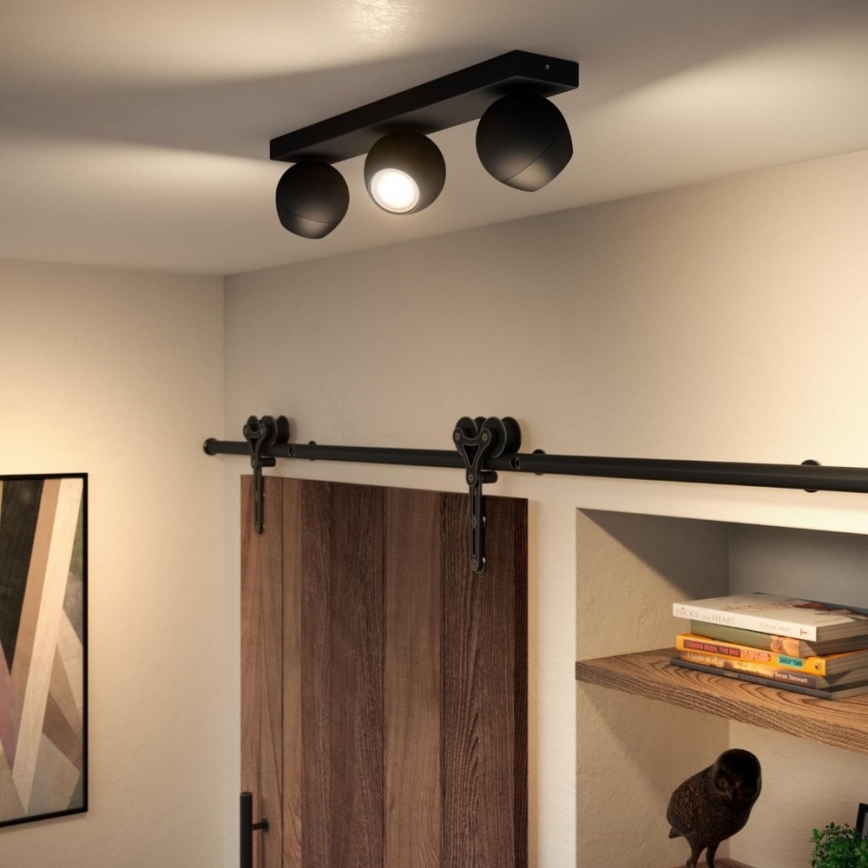 Philips - LED Димируем спот Hue BUCKRAM 3xGU10/5W/230V