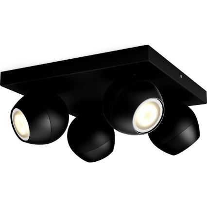Philips - LED Димируем спот Hue BUCKRAM 4xGU10/5W/230V