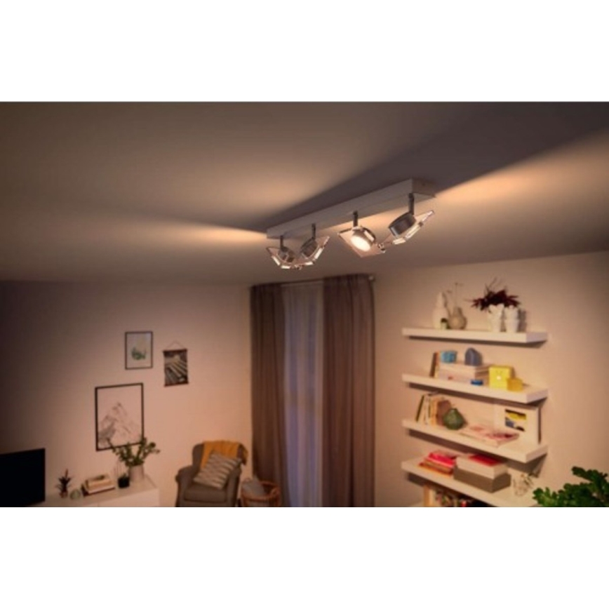 Philips 50484/17/PO - LED Точково осветително тяло GOLYGON 4xLED/4,5W/230V