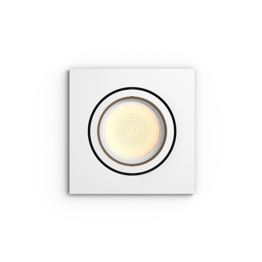 Philips - LED RGB Димируема лампа за вграждане Hue CENTURA 1xGU10/5,7W/230V