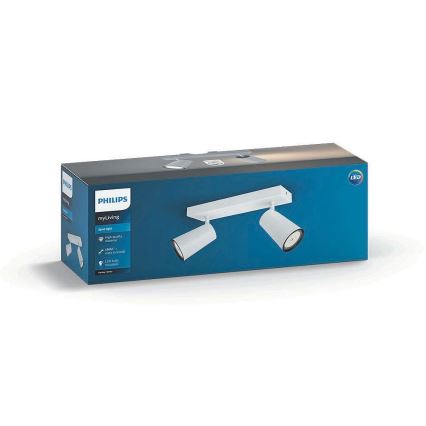 Philips - LED Спот 2xGU10/5,5W/230V