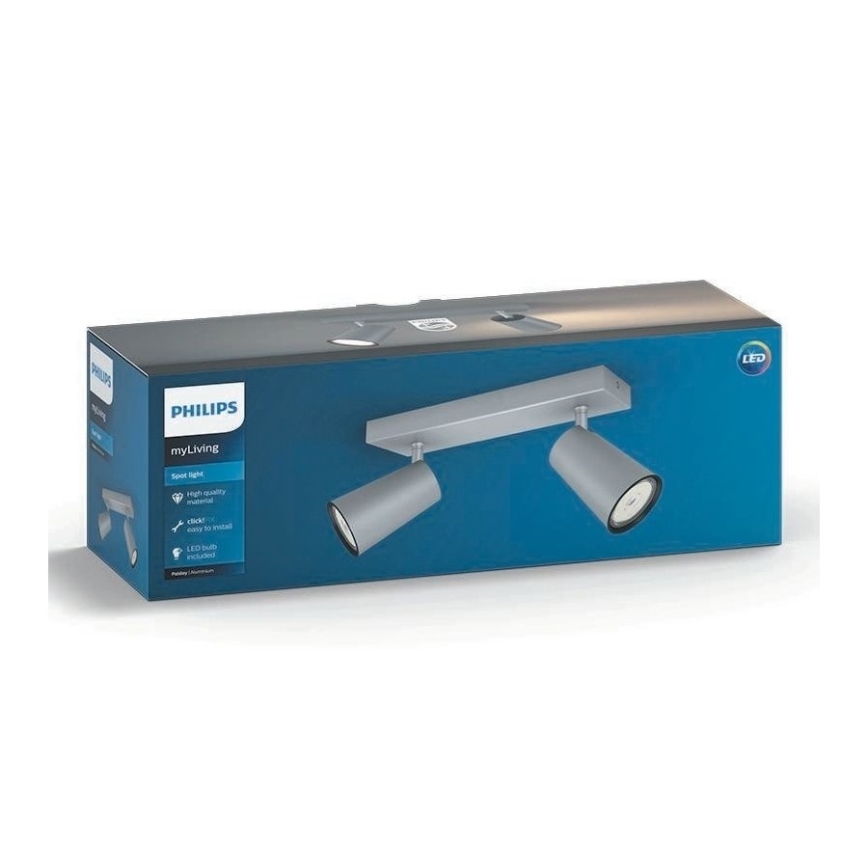 Philips - Спот 2xGU10/5,5W/230V