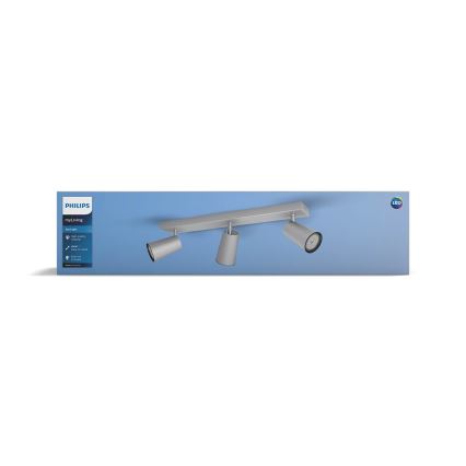 Philips - Спот 3xGU10/5,5W/230V