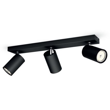 Philips - Точково осветително тяло 3xGU10/5,5W/230V