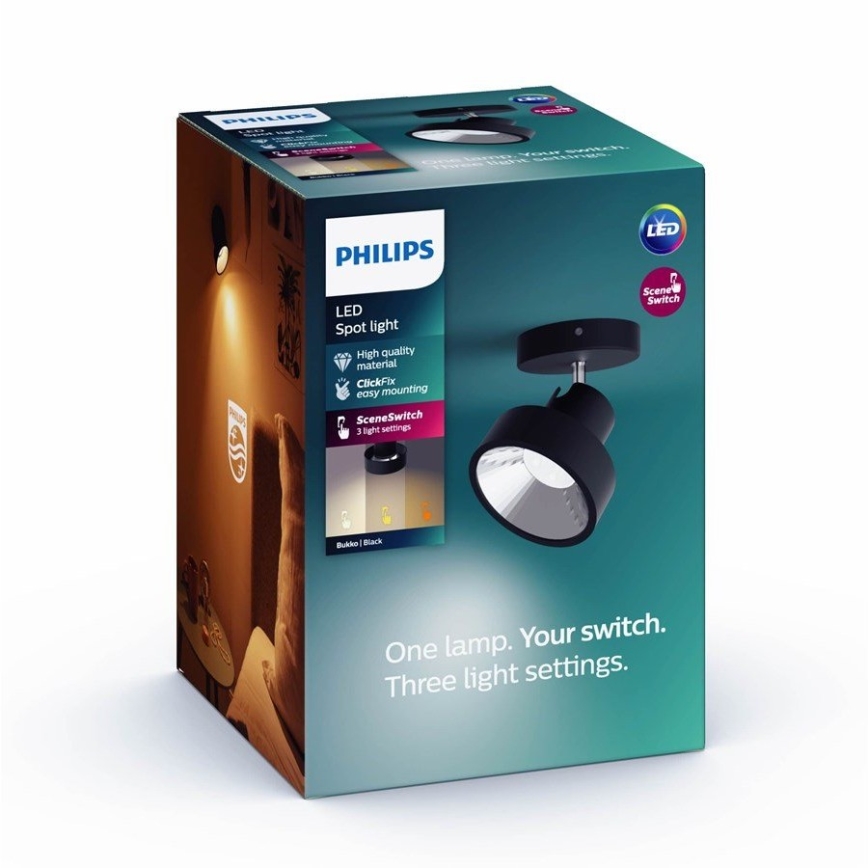 Philips 50601/30/P0 - LED Спот BUKKO LED/4,5W/230V