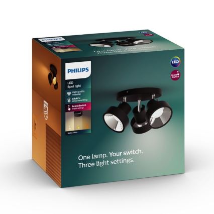 Philips 50603/30/P0 - LED Димируем спот BUKKO 3xLED/4,3W/230V