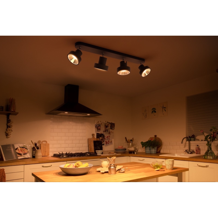 Philips 50604/30/P0 - LED Спот BUKKO 4xLED/4,3W/230V