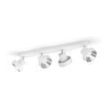Philips 50604/31/P0 - LED Спот BUKKO 4xLED/4,3W/230V