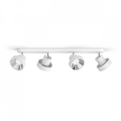 Philips 50604/31/P0 - LED Спот BUKKO 4xLED/4,3W/230V