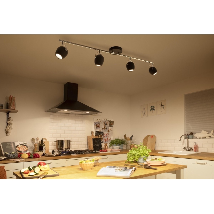Philips 50614/30/P0 - LED Спот RIVANO 4xLED/4,3W/230V