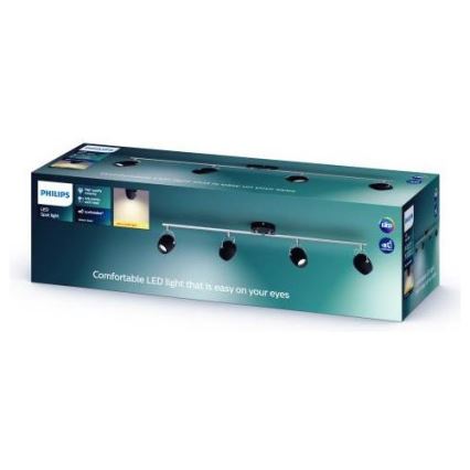 Philips 50614/30/P0 - LED Спот RIVANO 4xLED/4,3W/230V