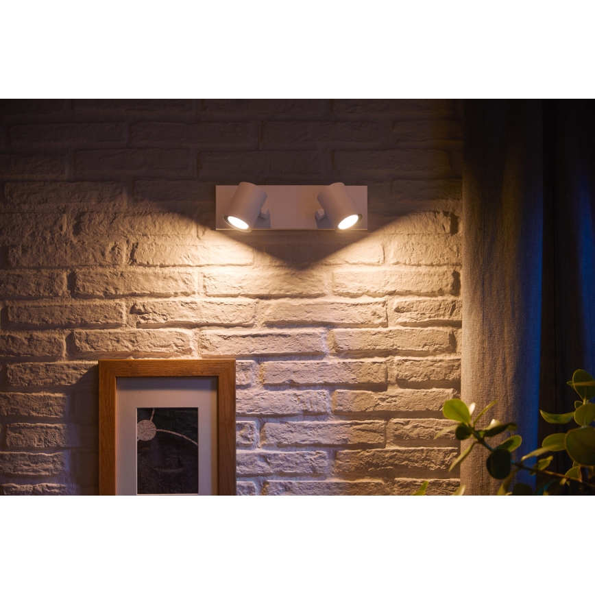 Philips - LED RGBW Димируем спот Hue ARGENA 2xGU10/5,7W/230V