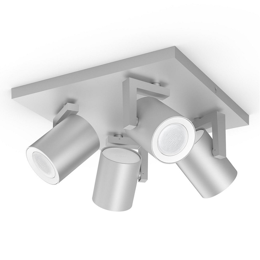 Philips - LED RGBW Димируем спот Hue ARGENA 4xGU10/5,7W/230V
