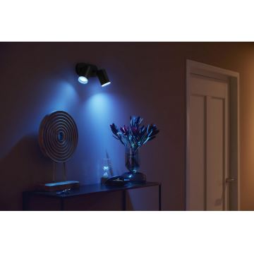 Philips - LED RGBW Димируем спот Hue FUGATO 2xGU10/5,7W/230V