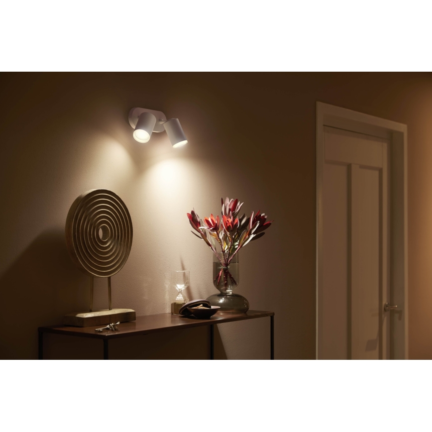 Philips - LED RGBW Димируем спот Hue FUGATO 2xGU10/5,7W/230V