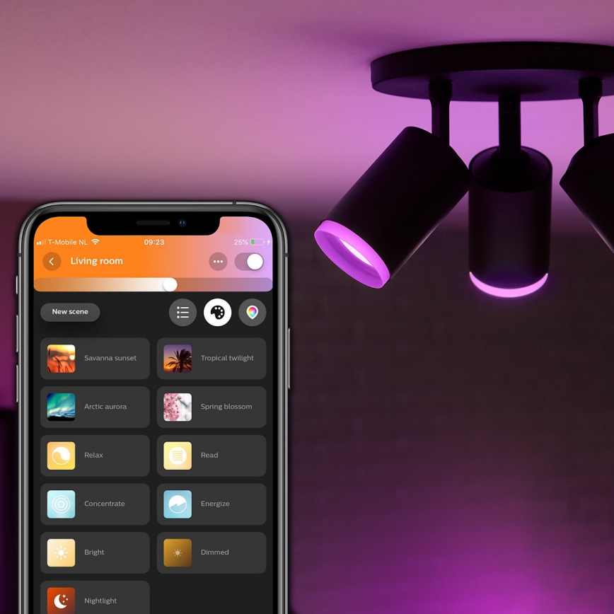 Philips - LED RGBW Димируем спот Hue FUGATO 3xGU10/5,7W/230V