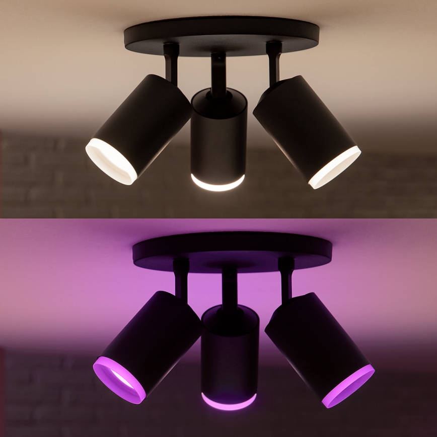 Philips - LED RGBW Димируем спот Hue FUGATO 3xGU10/5,7W/230V