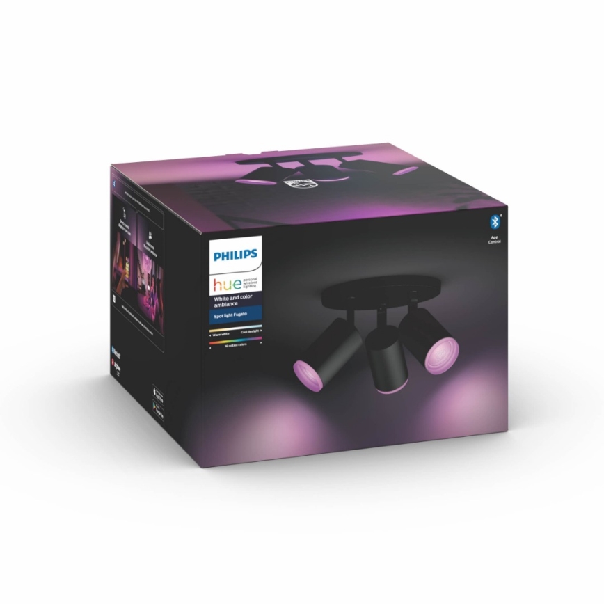Philips - LED RGBW Димируем спот Hue FUGATO 3xGU10/5,7W/230V