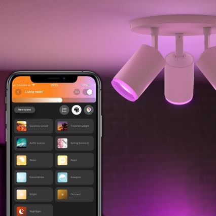 Philips - LED RGBW Димируем спот Hue FUGATO 3xGU10/5,7W/230V