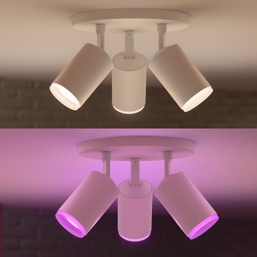 Philips - LED RGBW Димируем спот Hue FUGATO 3xGU10/5,7W/230V