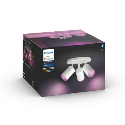 Philips - LED RGBW Димируем спот Hue FUGATO 3xGU10/5,7W/230V