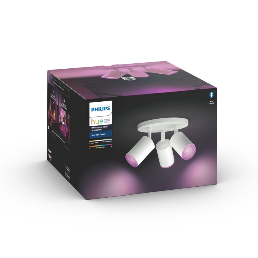 Philips - LED RGBW Димируем спот Hue FUGATO 3xGU10/5,7W/230V
