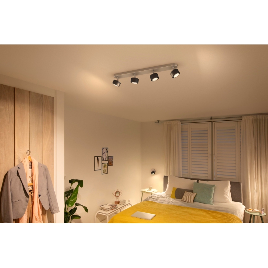 Philips 50654/30/P0 - LED Прожектор, луна FERANO 4xLED/4,3W/230V