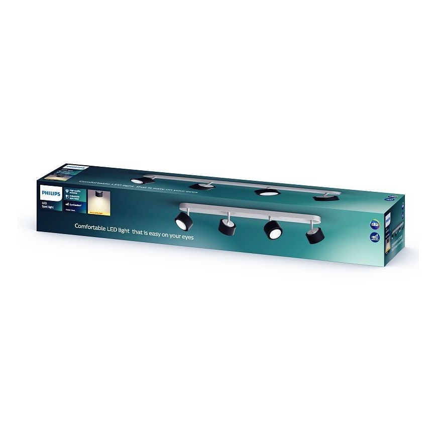 Philips 50654/30/P0 - LED Прожектор, луна FERANO 4xLED/4,3W/230V