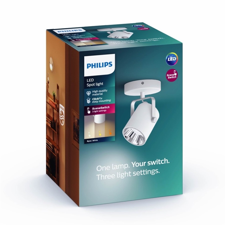 Philips -  LED Спот LED/4,3W/230V 2200/2500/2700K