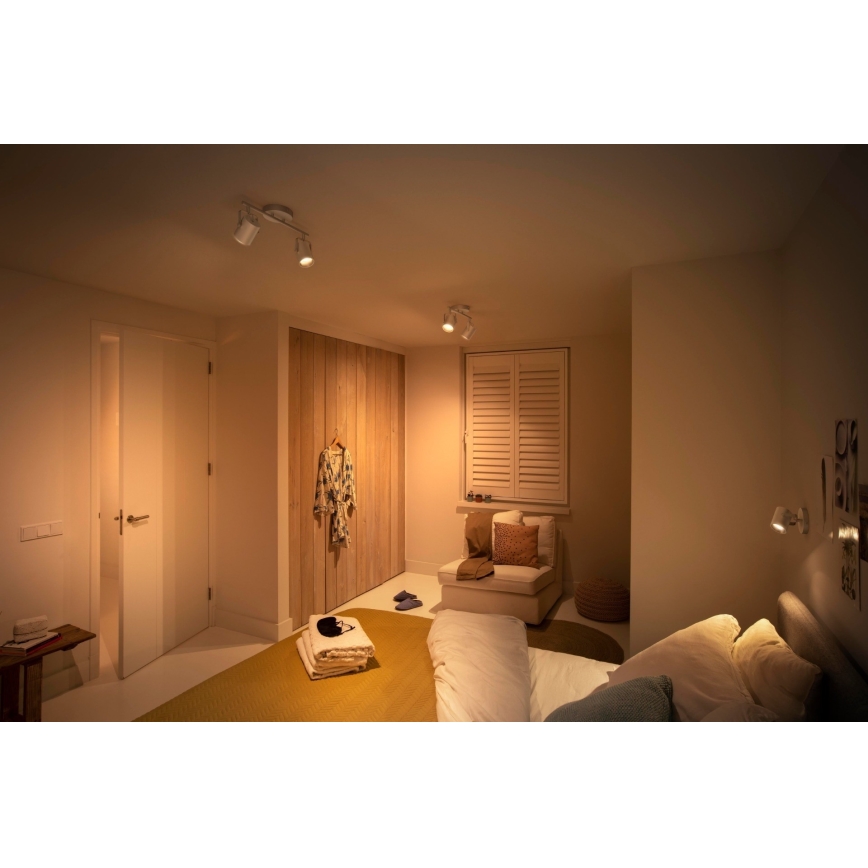 Philips 50662/14/P0 - LED Спот BYRE 2xLED/4,3W/230V 2200/2500/2700K