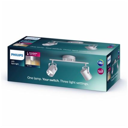 Philips 50662/14/P0 - LED Спот BYRE 2xLED/4,3W/230V 2200/2500/2700K