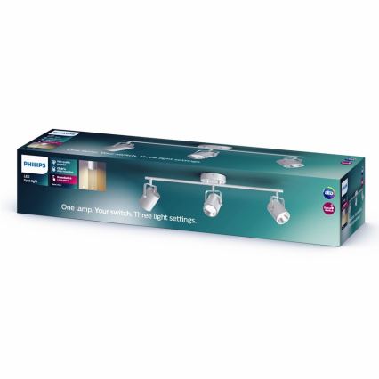 Philips - LED Спот 3xLED/4,3W/230V 2200/2500/2700K