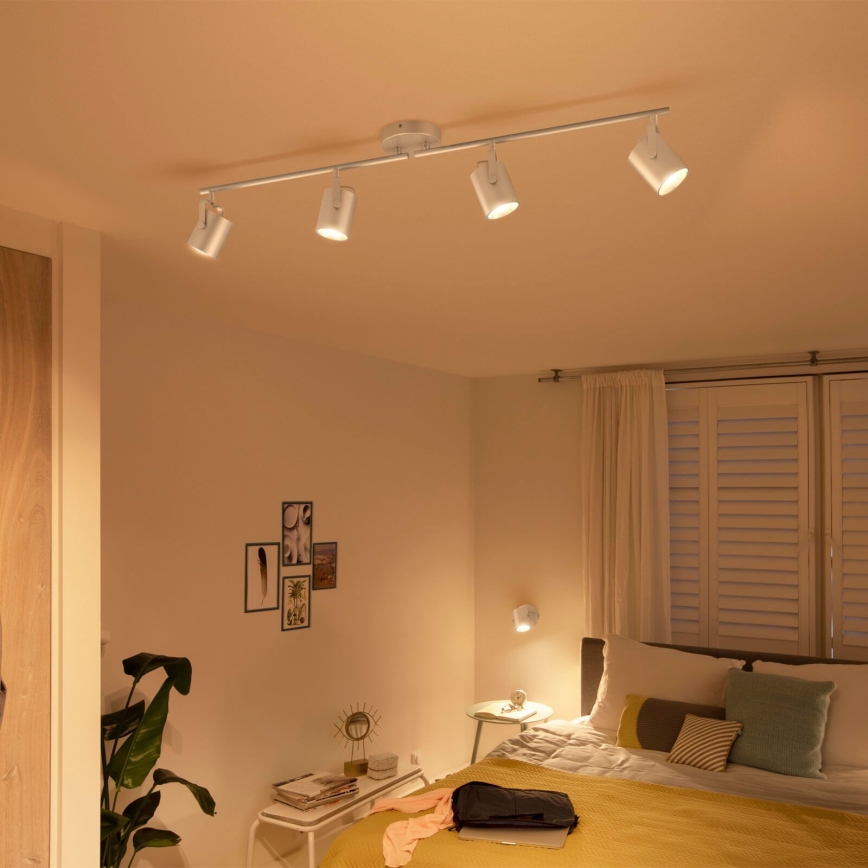 Philips 50664/14/P0 - LED Спот BYRE 4xLED/4,3W/230V 2200/2500/2700K