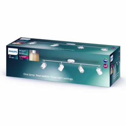 Philips - LED Спот 4xLED/4,3W/230V 2200/2500/2700K