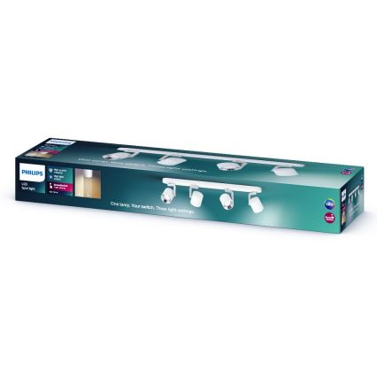 Philips - LED Димируем спот 4xLED/4.5W/230V