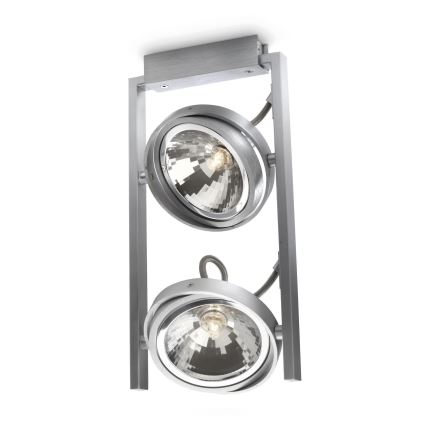 Philips 53062/48/16 - Точково осветително тяло MYLIVING FAST 2xG9/42W/230V